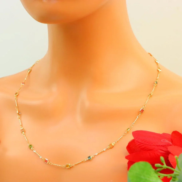 "New Beautiful Design Necklace Chain for Women/Girls, Gift, N528 - Picture 5 of 10